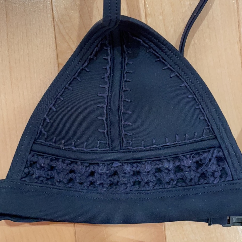 Rare Triangl Swimwear Midnight Bikini Set Top Bottom Gem